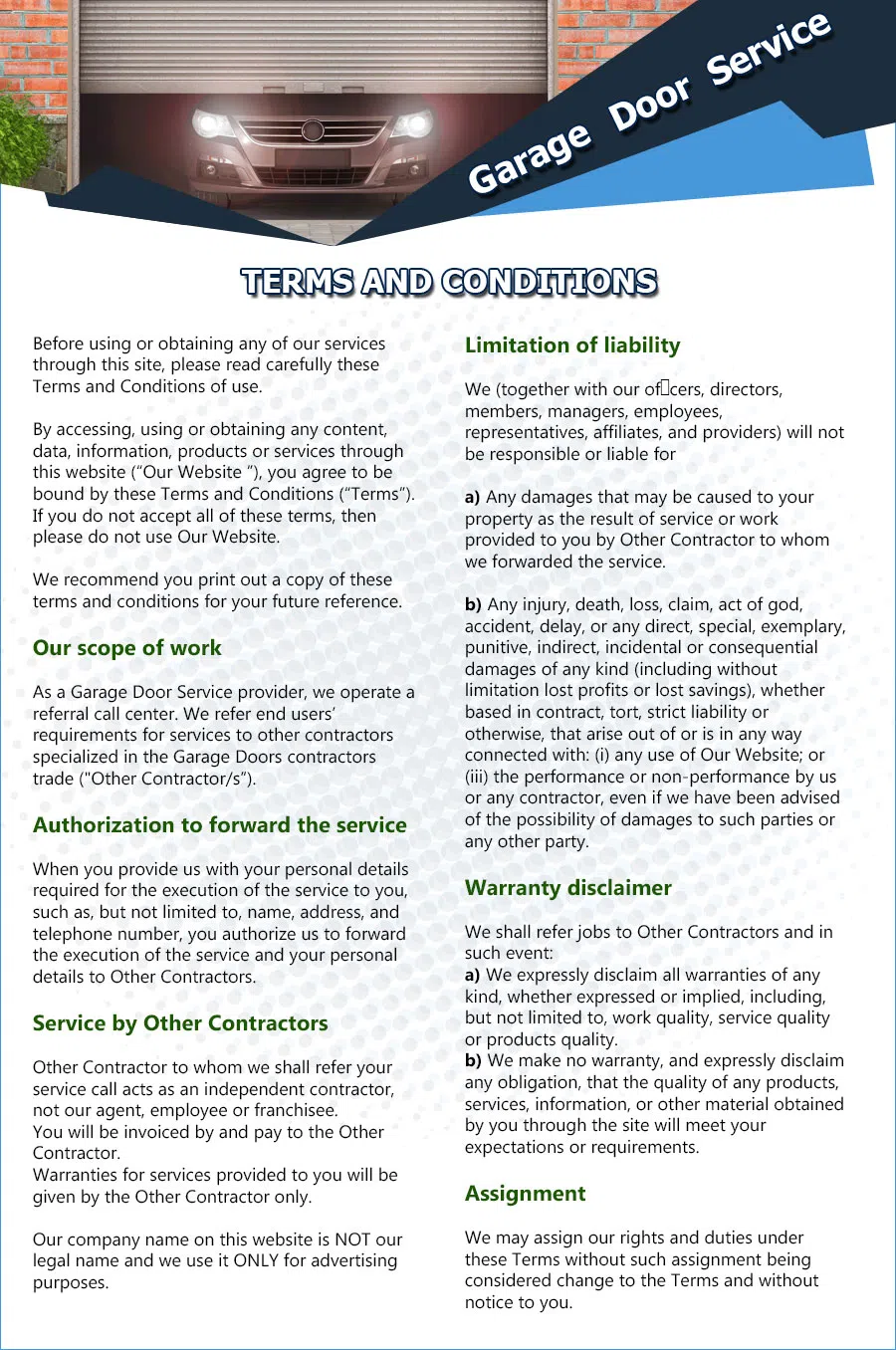 Eagle Garage Door Service Long Beach, CA 562-478-6584